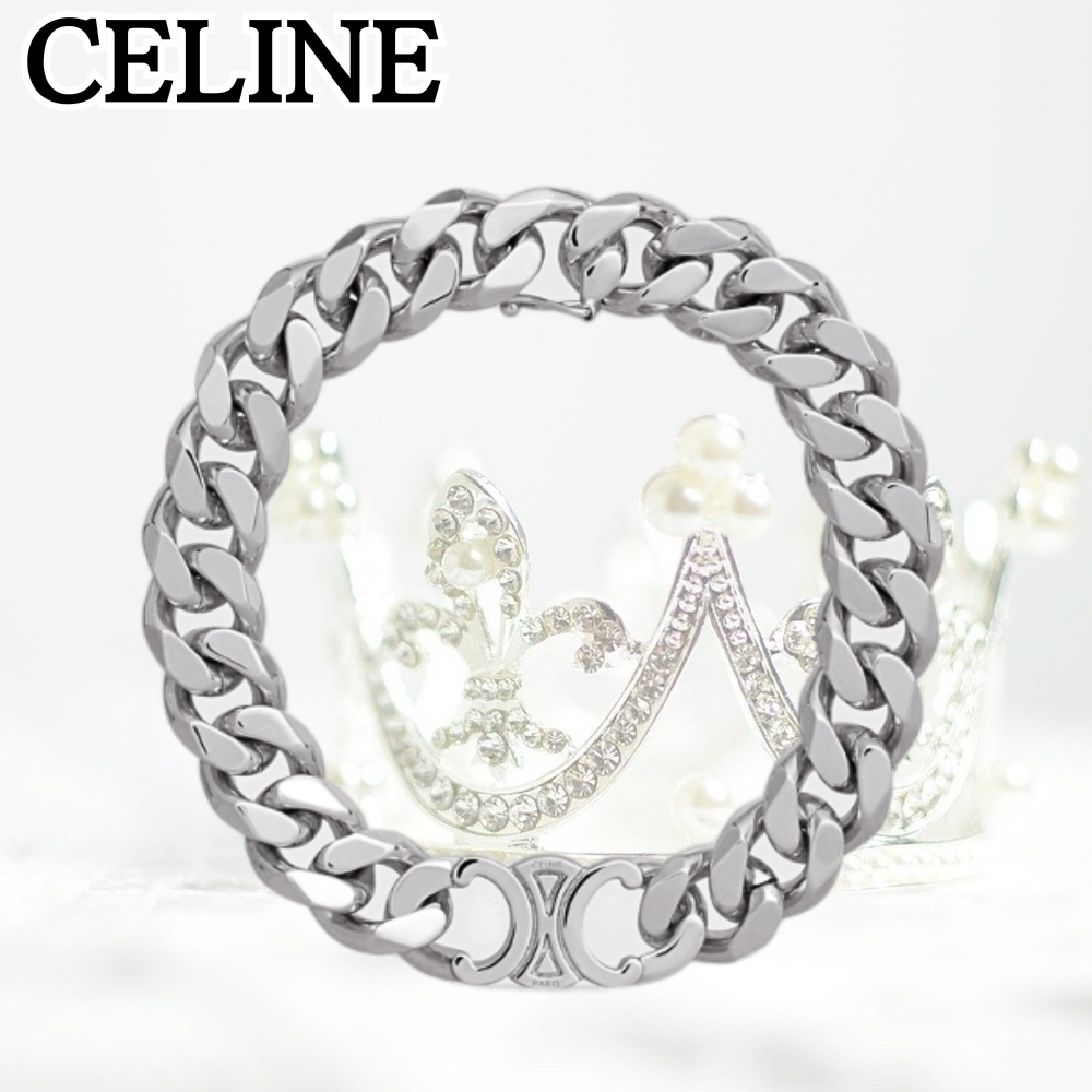 CELINE*オーラ漂うエレガントな逸品*グルメット ブレスレット