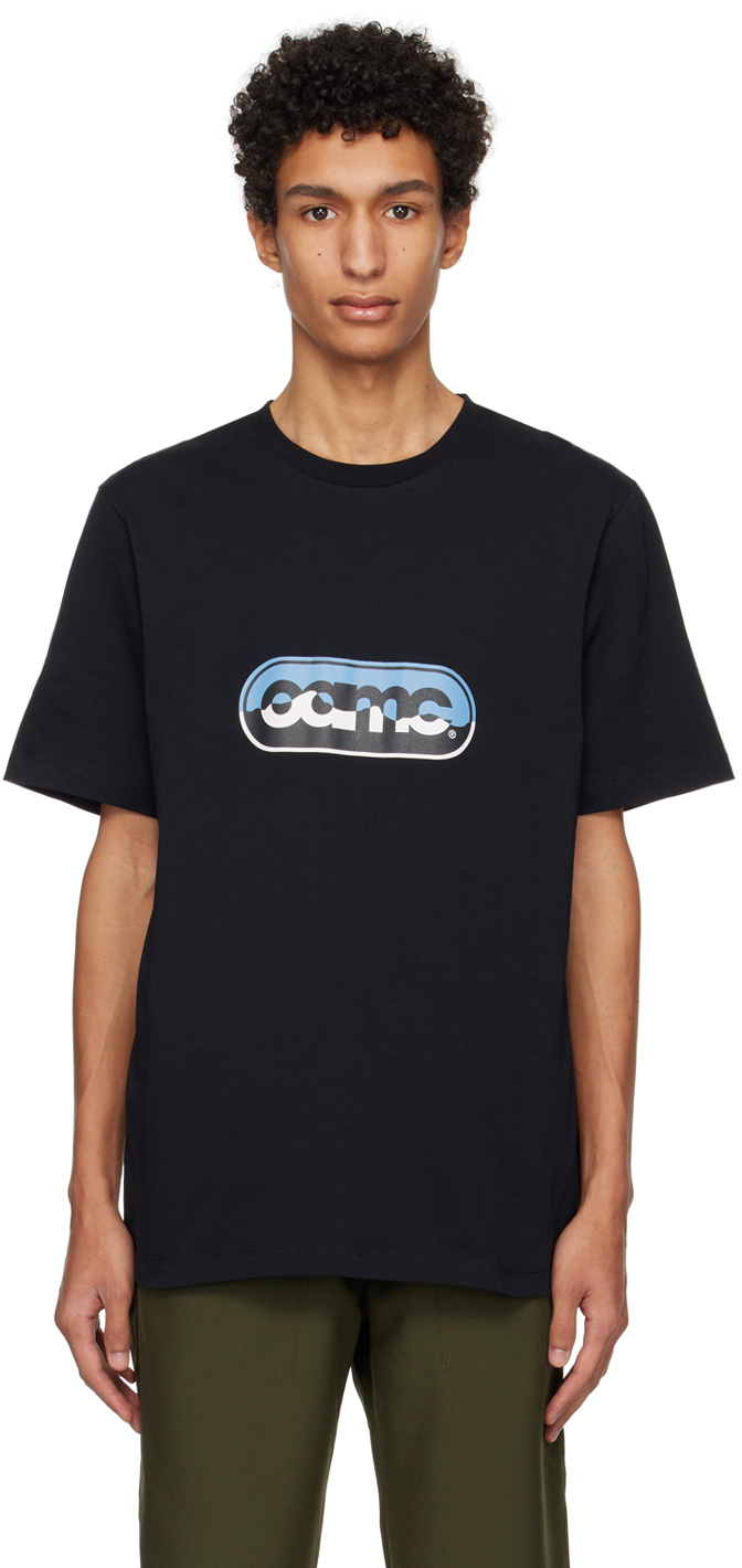 【関税込み】OAMC ブラック プリントTシャツ