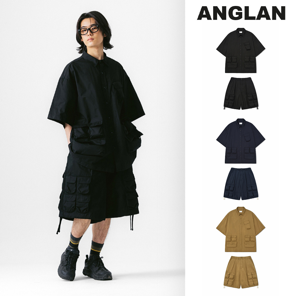 【ANGLAN】24SS★ [AG] Slather Utility Pocket Set-up
