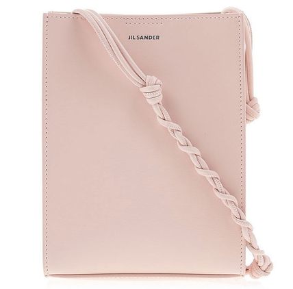 ≪JIL SANDER≫ハンドバッグ【ラージ】ロゴ★ピンク★セール! ピンク系 Jil Sander(ジルサンダー) ショルダーバッグ