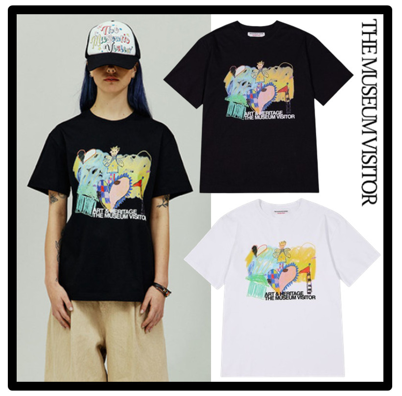 ★関税込★THE MUSEUM VISITOR★CHILD DRAWING T-SHIRTS★