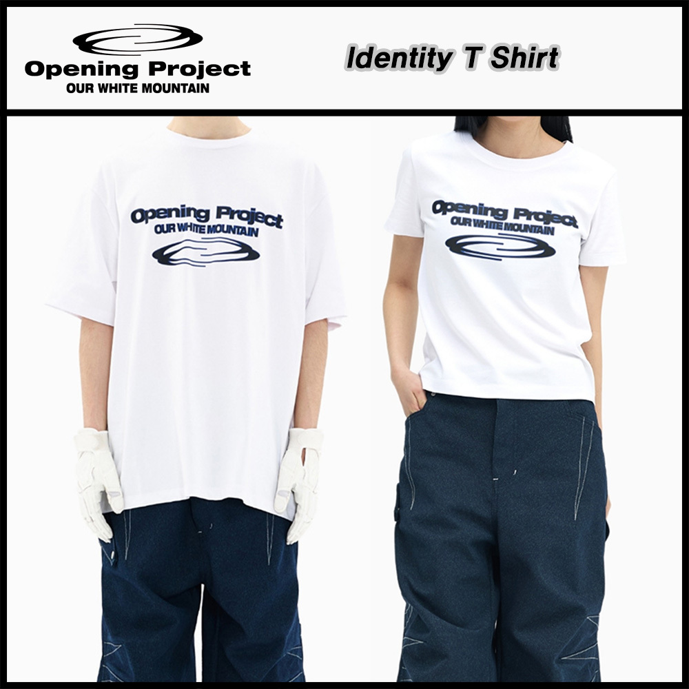 ★OPENING PROJECT★Identity T Shirt - White★送料・関税込★