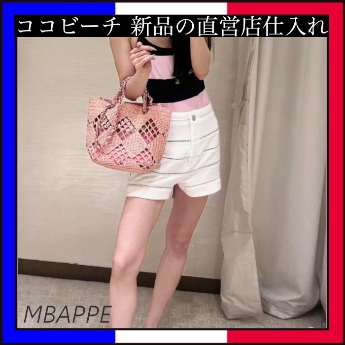 《ココビーチ》シンプルオシャレ♪【CHANEL】ショートパンツ