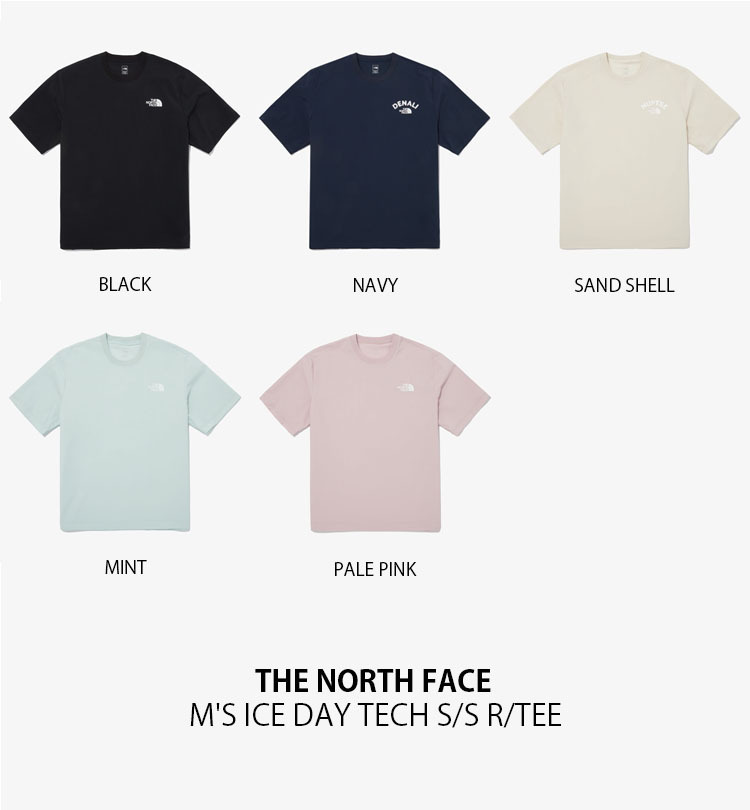【THE NORTH FACE】◆25SS◆M'S ICE DAY TECH S/S R/TEE◆人気◆ 新作】 THE NORTH FACE ☆ 大人気 M'S ICE DAY TECH S/S R/TEE