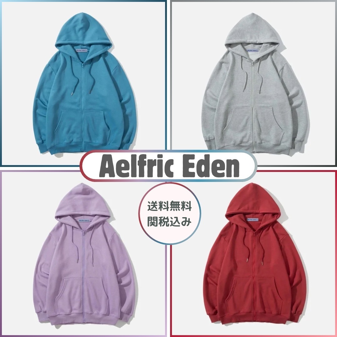 ◇Aelfric Eden◇ ソリッド ベーシック パーカー 送料間税込
