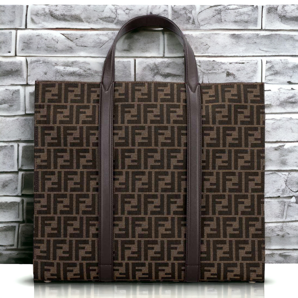 Fendi フェンディ FF ジャカード トートバッグ