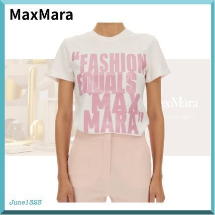 公式ファッションブランド通販サイト ピンク系 Max Tシャツ・カットソー Mara(マックスマーラ) トップス
