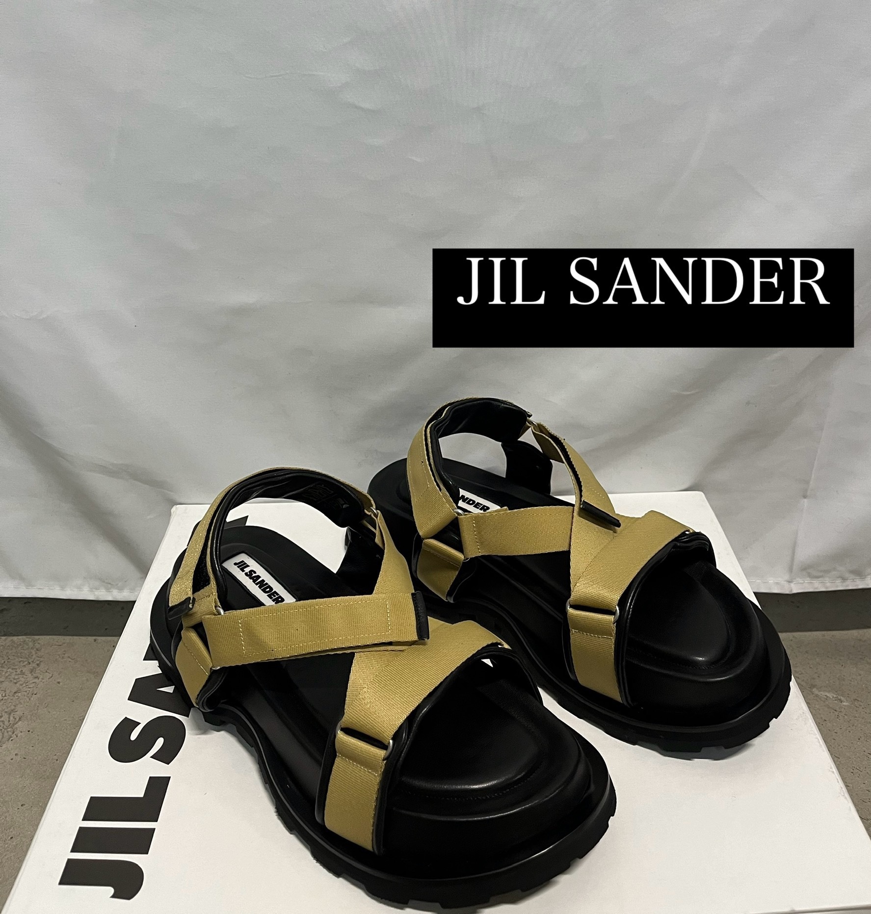 期間限定VIPセール●Jil Sander●バイカラーサンダル