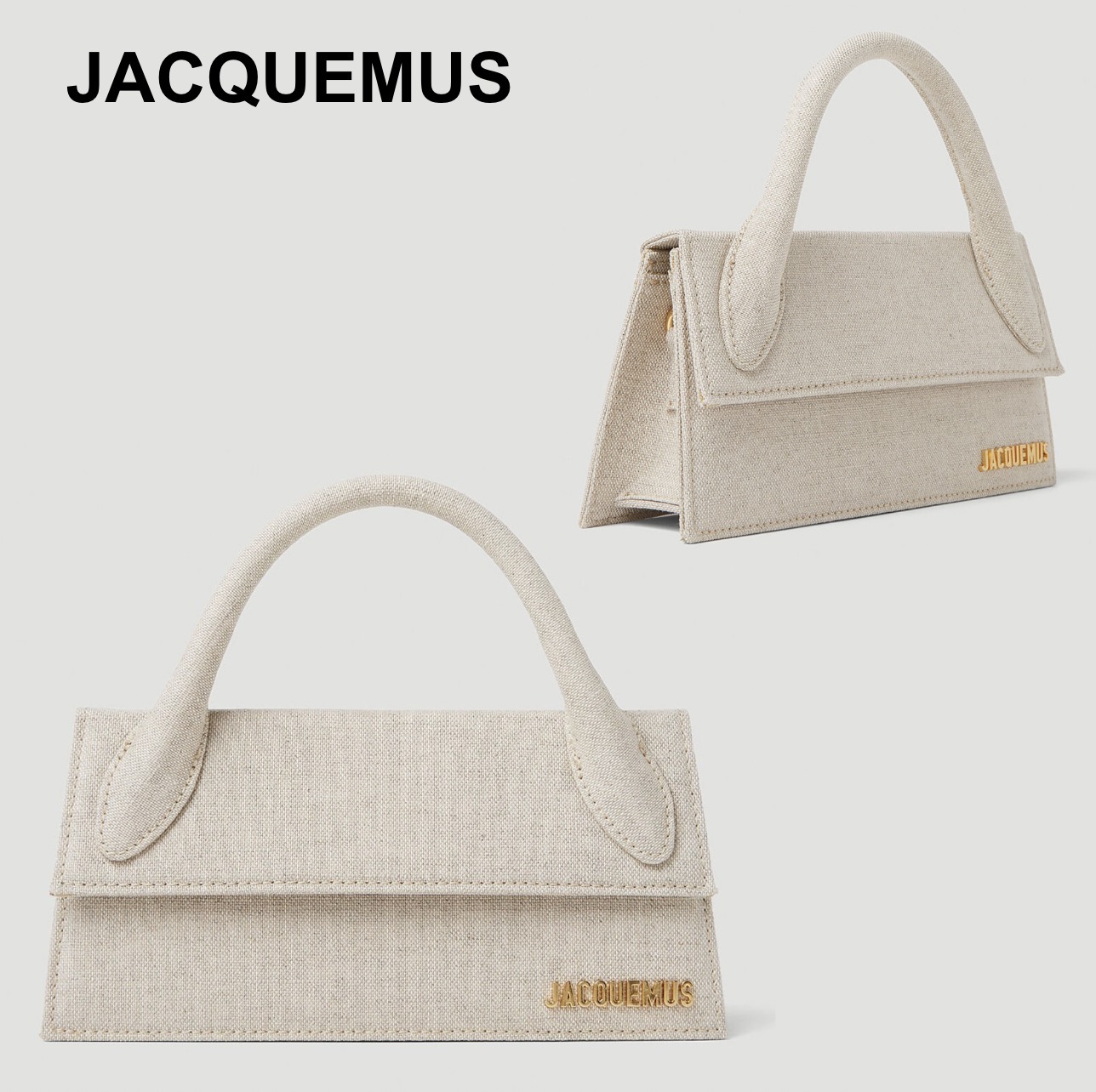 【話題】JACQUEMUS ル・チキート ロング ハンドバッグ JACQUEMUS Le Chiquito(ジャックムス ル・チキート) バッグ