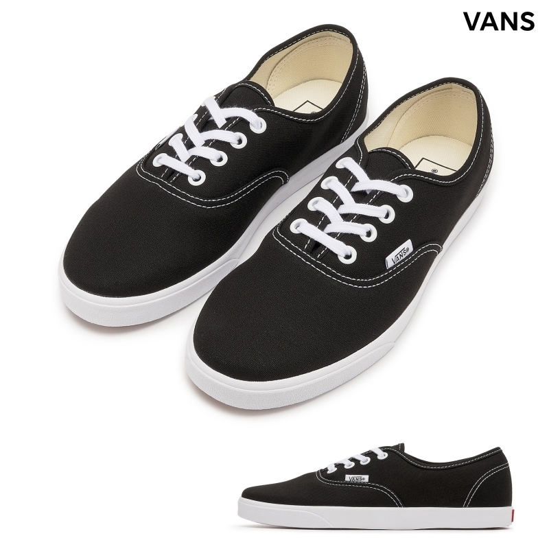 [VANS] スニーカー オーセンティック AUTHENTIC LOWPRO ブラック