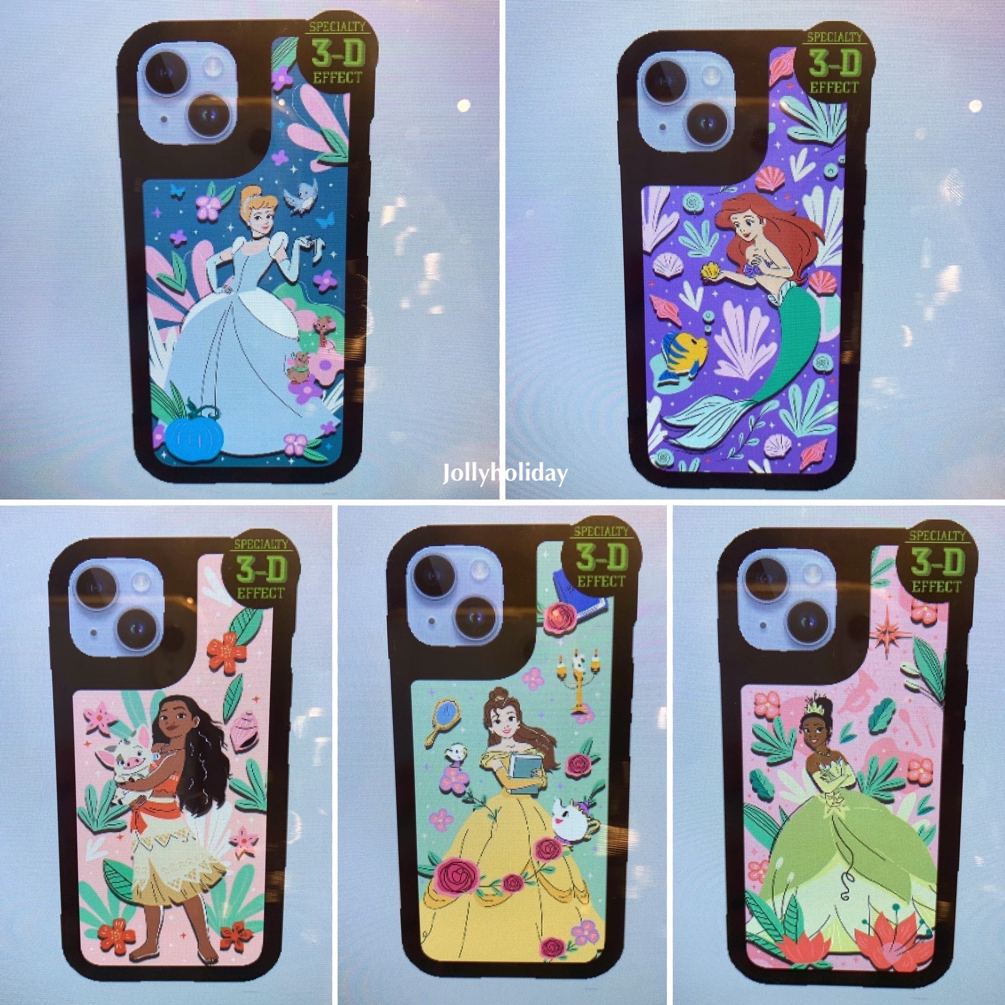 ☆Disneyland限定☆s☆ディズニープリンセス 3DiPhoneケース各種
