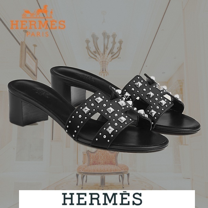 《24AW★》HERMES OASIS サンダル ヒール 5cm