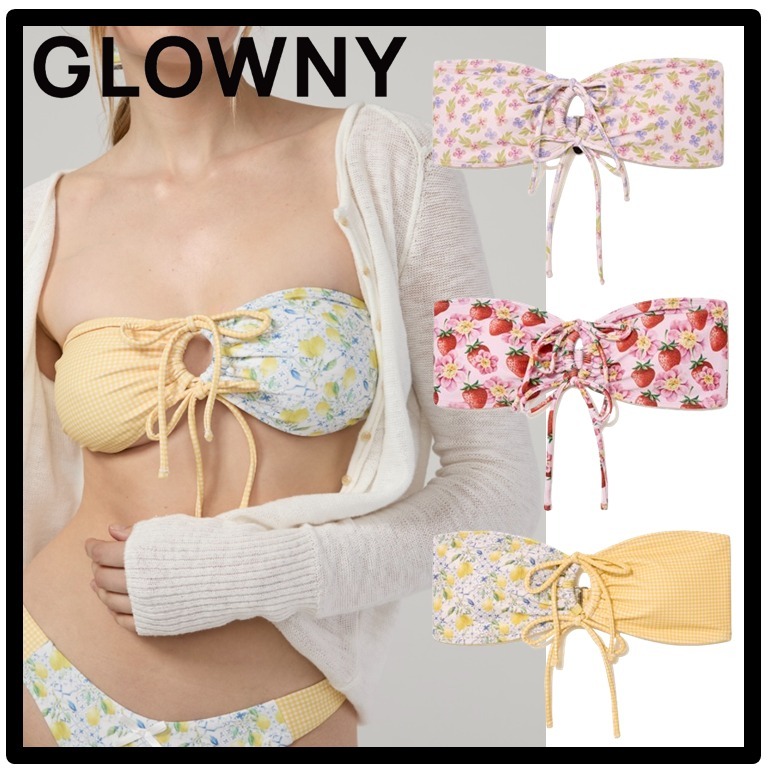 ★送料・関税込★GLOWNY★BOW BIKINI TOP★