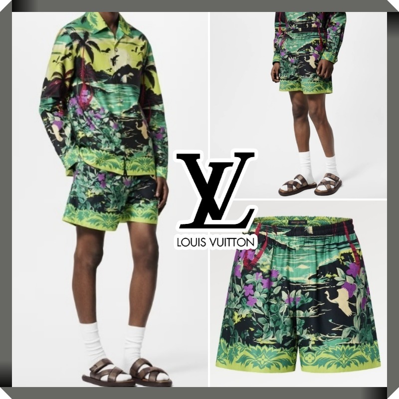 2024-2025AW 最新作☆Louis Vuitton☆ハーフパンツ