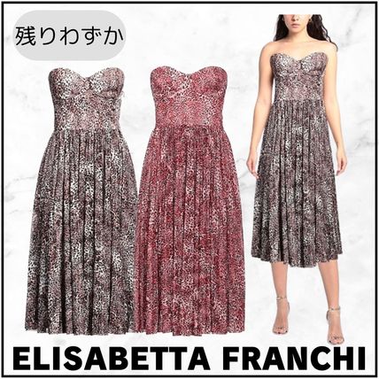 ELISABETTA FRANCHI レース 豹柄 ワンピース R110 - メルカリ