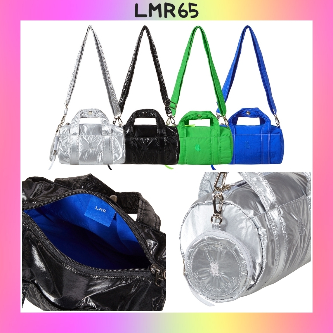 【LMR】韓国人気★ Coin Case Mini Gym Bag + Pouch Set