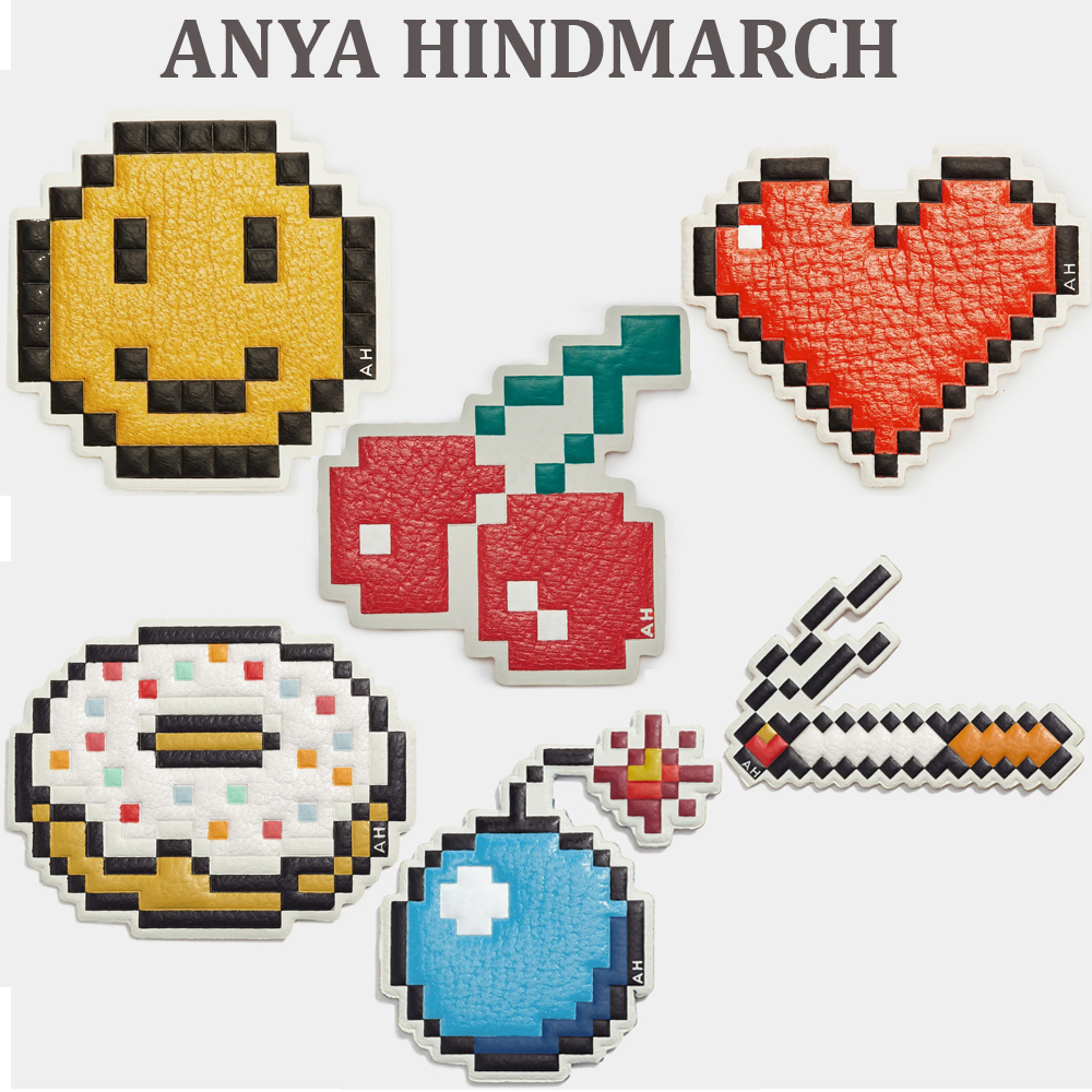 Anya Hindmarch レザーステッカー バックやノートに