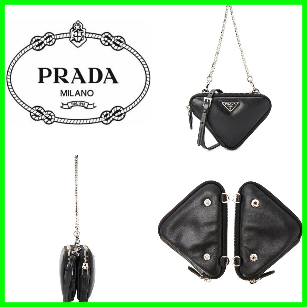 ★PRADA トライアングル レディース クロスバッグ★