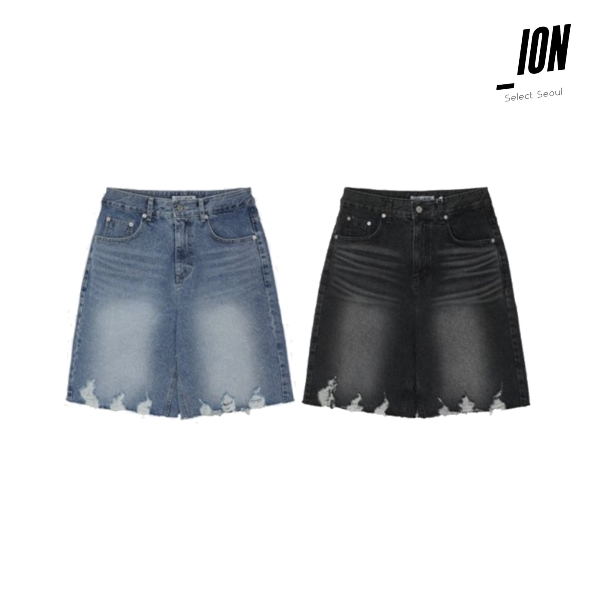 デニム・ジーパン IONSEOUL Freedom Wide Denim Pants