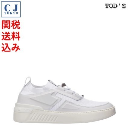 【TOD'S】関税送料込み スニーカー 白 人気