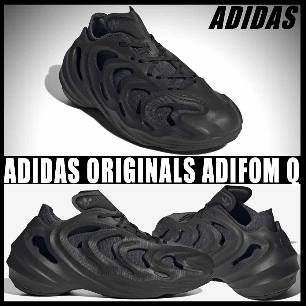 ◆関税/送料無料◆ADIDAS ORIGINALS ADIFOM Q BLACK◆人気商品◆