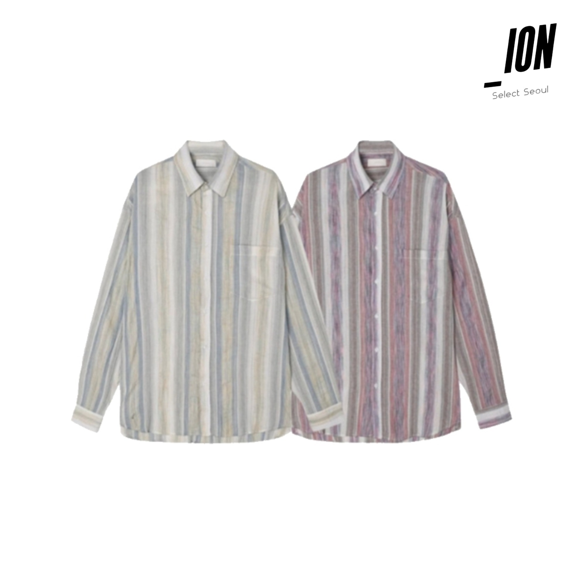 シャツ IONSEOUL Carlier Riven overfit shirt