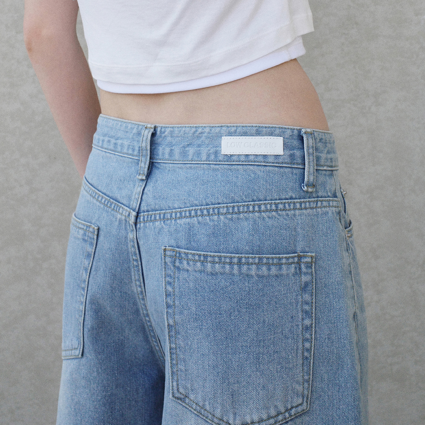 デニム・ジーパン LOW CLASSIC : 24SS / DENIM MIDI SHORTS (3COLORS) LOW CLASSIC : 24SS / DENIM MIDI SHORTS (3COLORS) (LOW