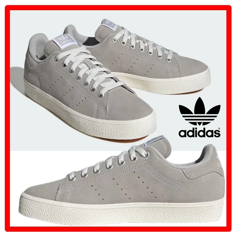 ★人気★【ADIDAS】★STAN SMITH CS★22.5-29cm★Grey Two★