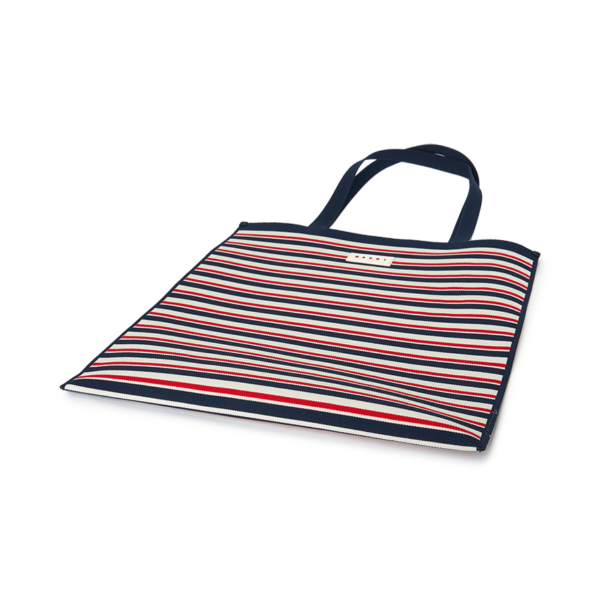 《MARNI》 SHMP0072Q0 P6485 ZO728 ロゴトートバッグ