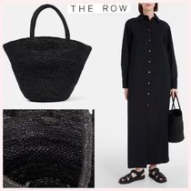 おすすめ☆大人気【The Row】 ベージュ Emilie トートバッグ Emilie ラフィアバッグ ベージュ – The Row