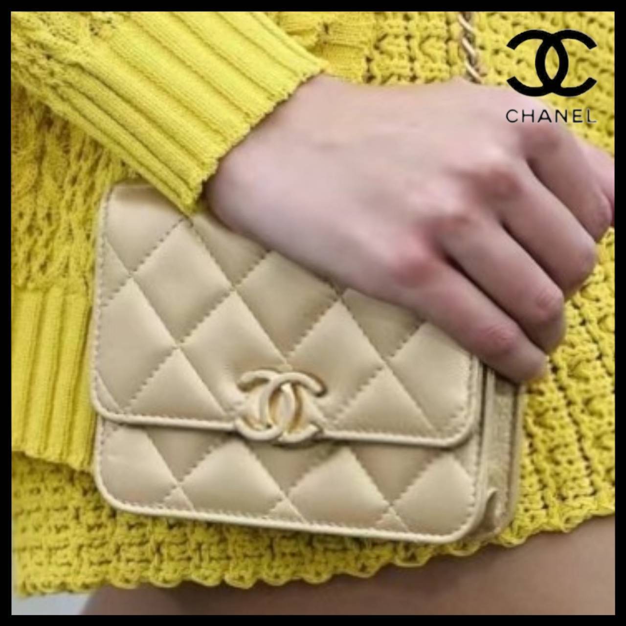 【コンパクトでエレガント】CHANEL ショルダーバッグ