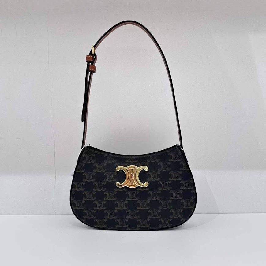 CELINE ミディアム ティリー バッグ トリオンフ▲115702CUZ.04LU org.jpg
