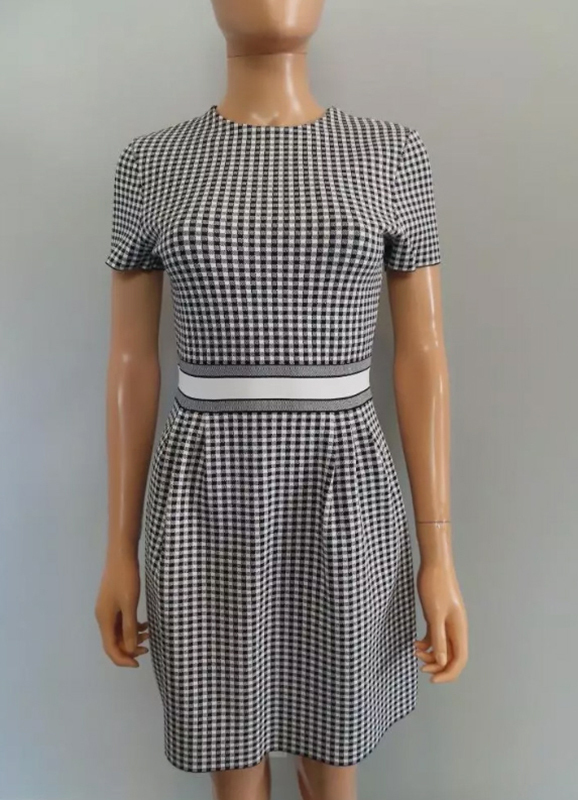 Christian Dior☆素敵！Black & White Gingham ChecK Dress