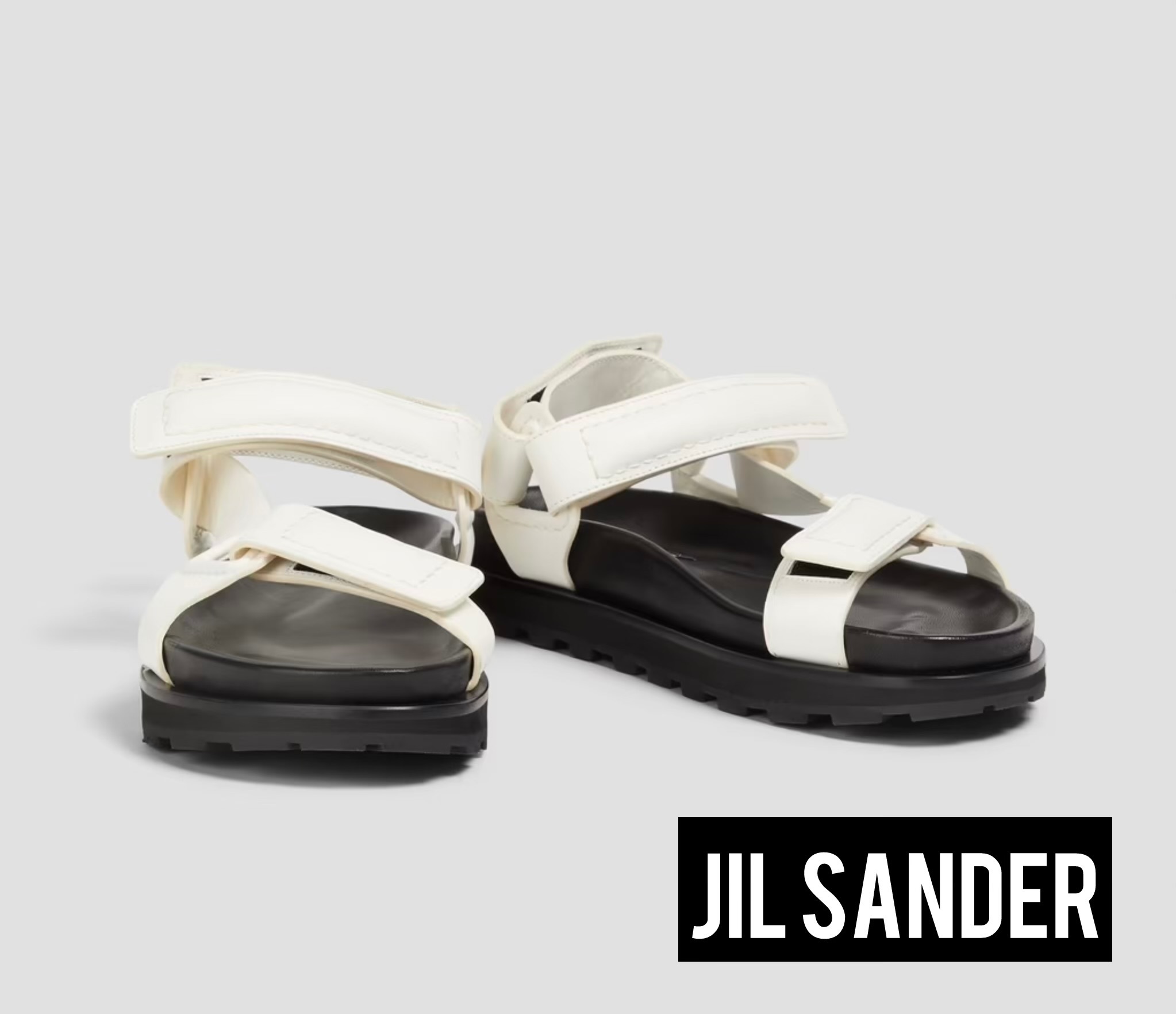 ☆関税込み☆【JIL SANDER】レザー サンダル
