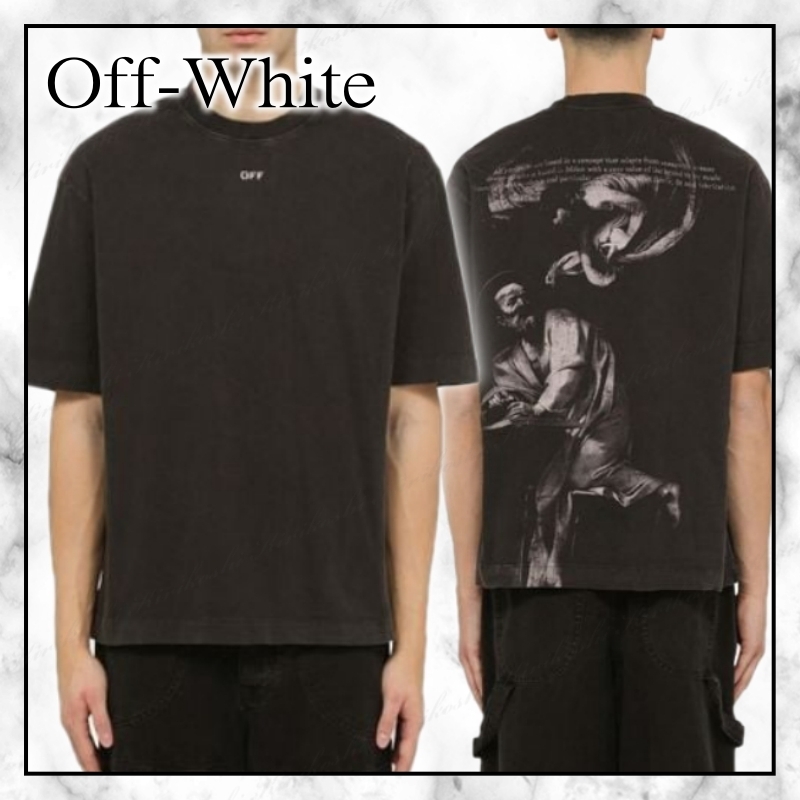 ◆Off-White 24SS 最新作◆S.Matthew Skate S/S◆Tシャツ◆