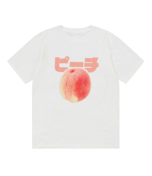 【CHANCECHANCE】24SS PEACH T-SHIRT