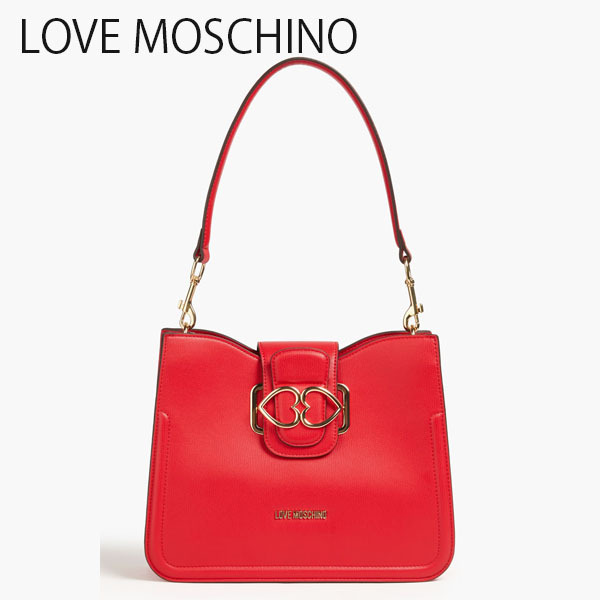 関税送料込 LOVE MOSCHINO フェイクレザー ショルダーバッグ