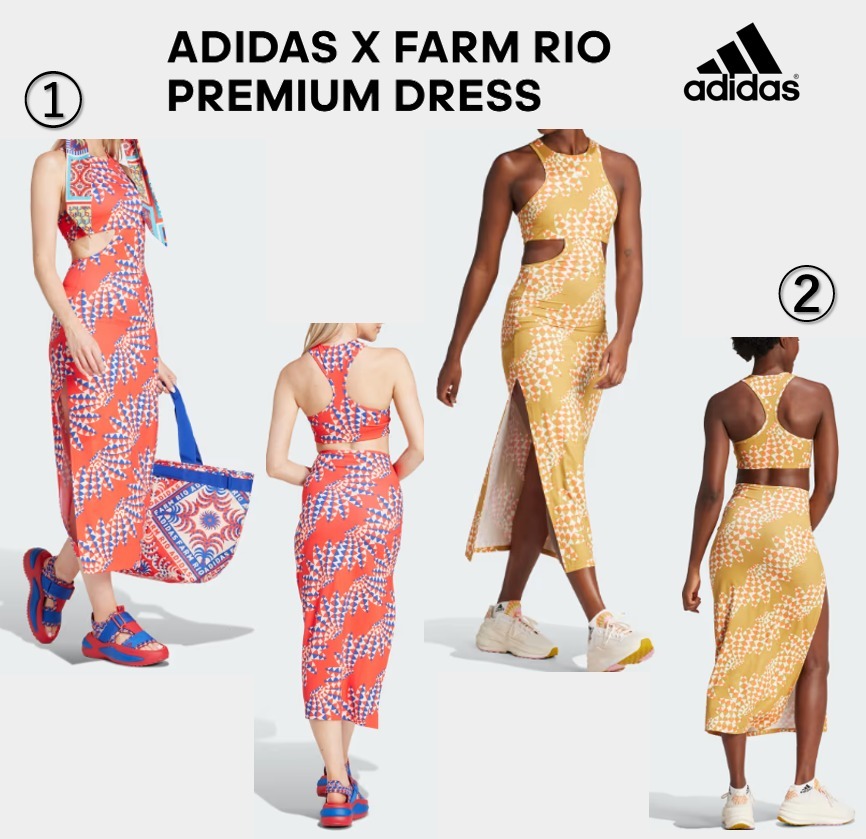 大人気☆アディダスADIDAS X FARM RIO PREMIUM DRESS☆選択２色