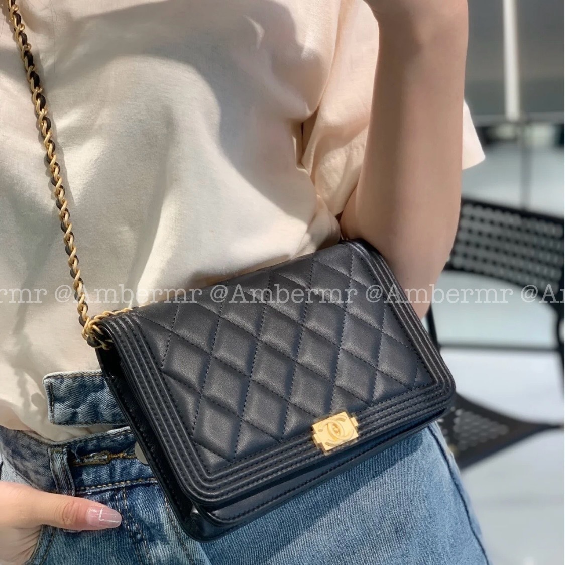 定番♪CHANEL CC_ボーイシャネルのクラシックチェーンウォレット