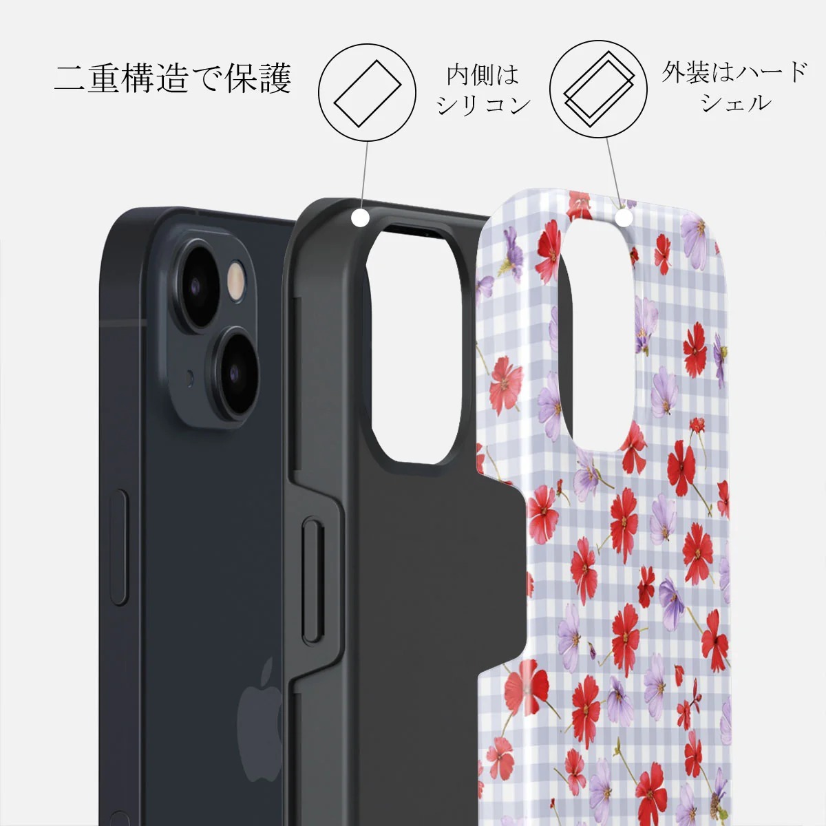 【BURGA】カスタマイズOK☆Darlin☆ペイント・花柄〇機種豊富 BURGA】カスタマイズOK☆Amalfi Coast ☆パステル花柄☆各種