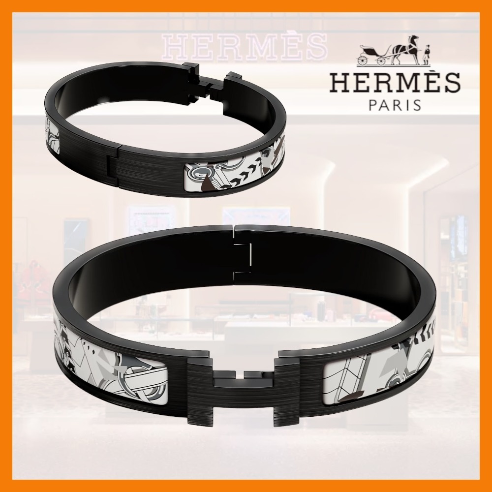 【大人上品】HERMES ブレスレット クリック HH エクエストリアン