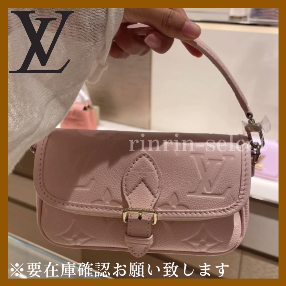 気分が上がるLV♡【LouisVuitton】Nano Diane バッグ♪