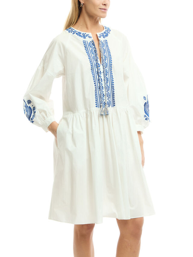 《送料無料》 MAXMARA Cotton poplin dress DIRCE
