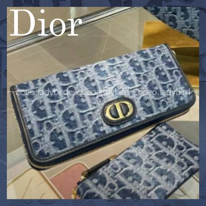 ☆オブリーク☆ Dior 30 Montaigne Voyageur ロングウォレット