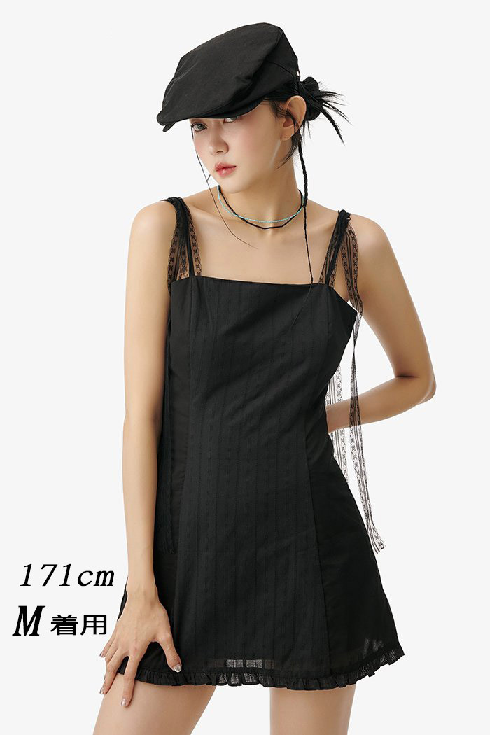 ★Not your rose★送料込み★韓国★大人気★正規品★Tia dress ○Not your rose○ Tia dress (Black)