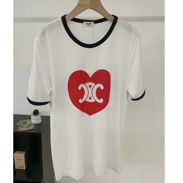 ★Celine★ハートトリオンフ Tシャツ / コットンジャージー