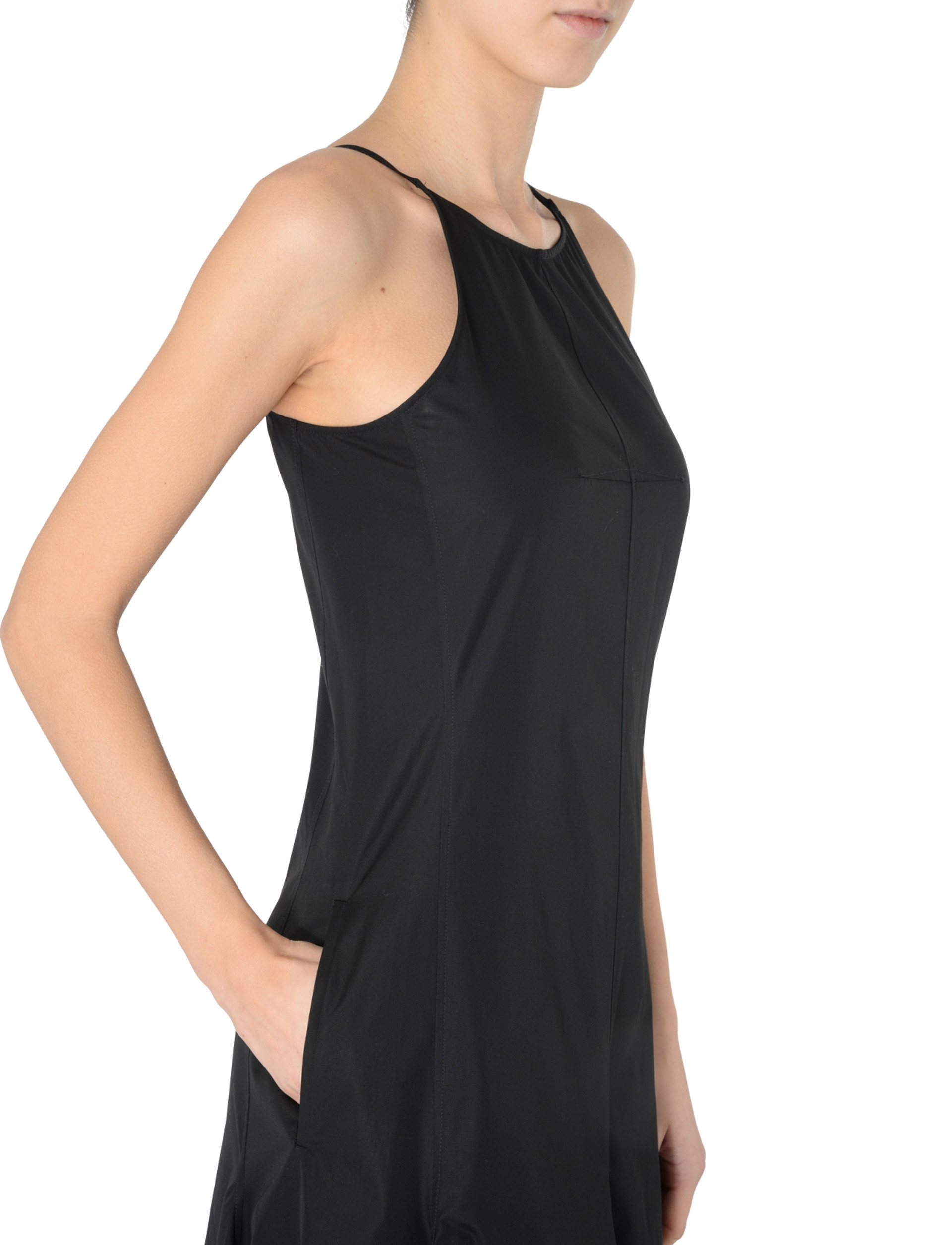 《送料無料》 MAXMARA Long poplin dress CACTUS