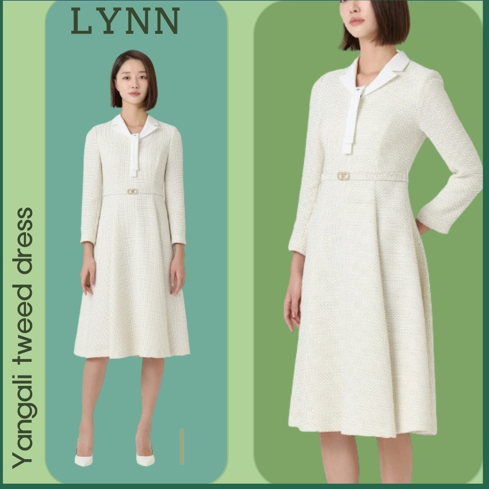 LYNN ◆ヤンガリ ツイードドレス