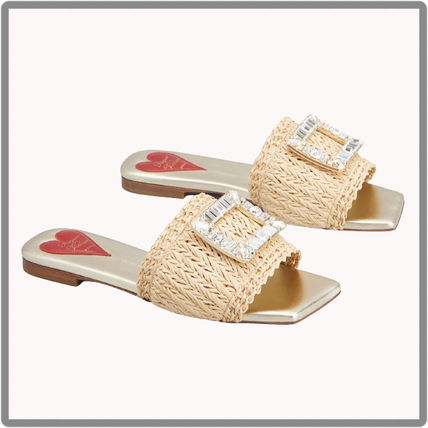 ■Roger Vivier■バックル付 スエードサンダル ミュール サンダル | Roger Vivier