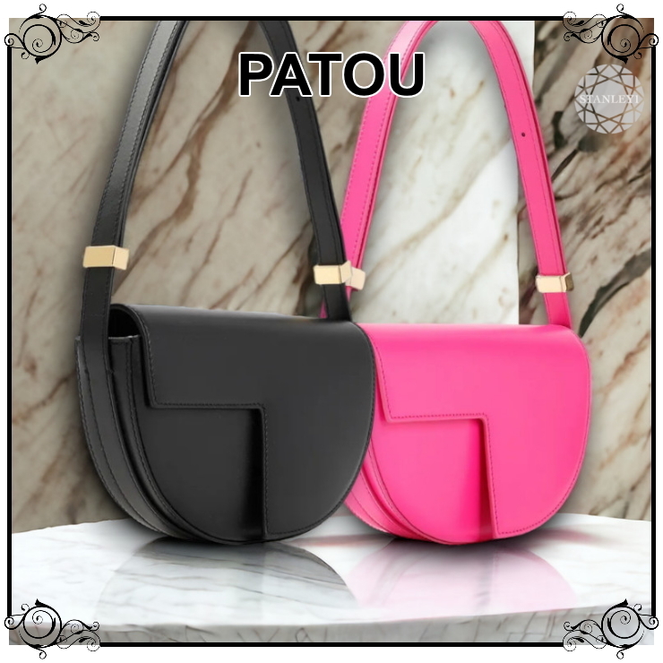 【PATOU】Le Petit カーフレザー ショルダーバッグ
